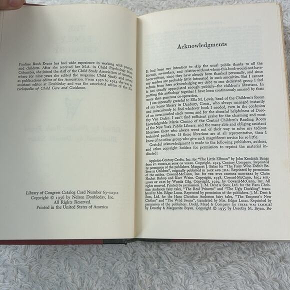 The Family Treasury of Childrens Stories book 1 and 2, 1956 HC GOOD Doubleday - Picture 10 of 16